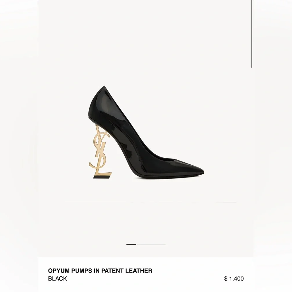 Saint Laurent Opyum Patent Leather Heels β Size 40 (US 10) β NIB - Picture 7 of 7